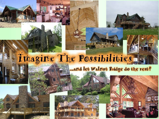 Imagine the possibilities with Walnut Ridge Homes